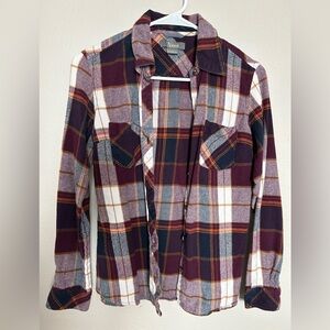 Natural Reflections Multicolor Plaid Shirt
